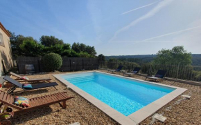 Maison de vacances avec piscine à 5mn d'Uzes